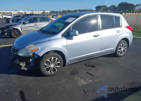 2010 Nissan Versa 1.8S from USA, damaged, VIN 3N1BC1CP7AL448953